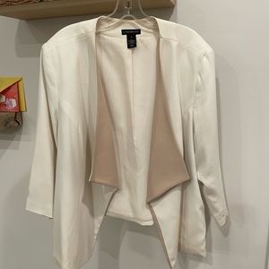 Lane Bryant Cream Blazer